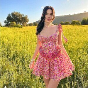 For Love & Lemons Layton Mini Dress